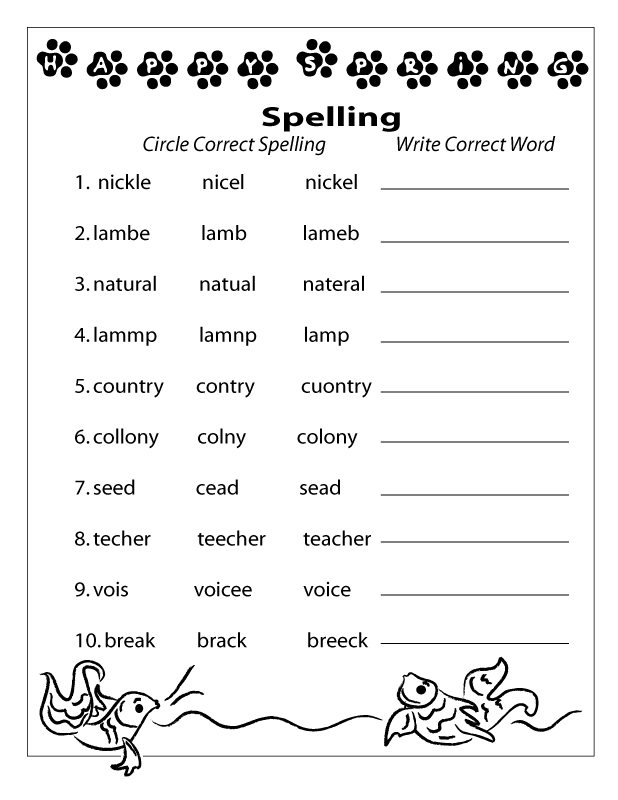 2nd Grade Worksheets - Best Coloring Pages For Kids
