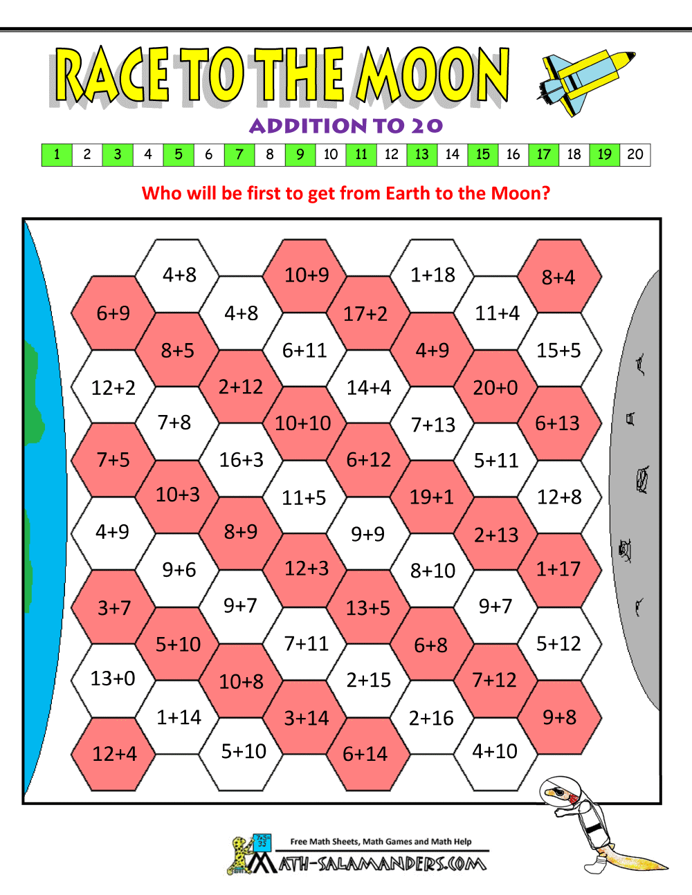 2nd grade addition games
