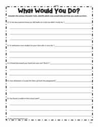 Character Worksheets - Worksheets Library