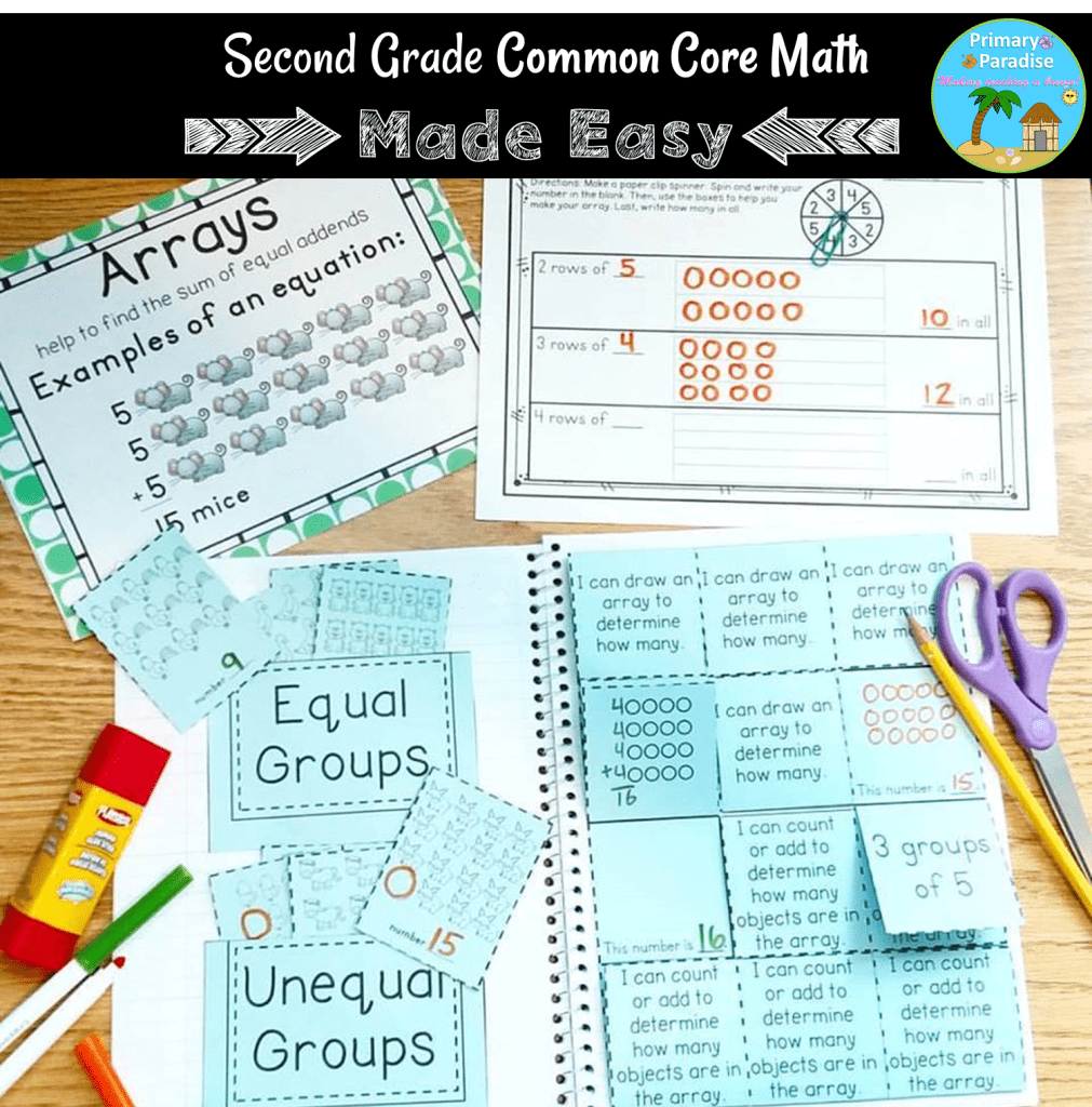 2nd Grade Common Core Math Made Easy! - - Worksheets Library