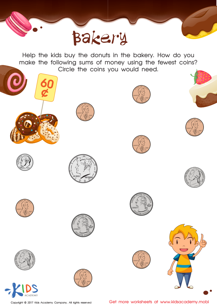 2nd grade counting money worksheet