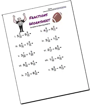 2nd grade fractions worksheet maker