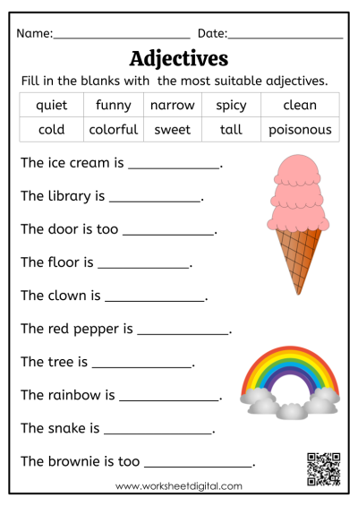 2nd grade grammar worksheet free