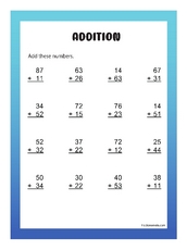 2nd Grade Math Worksheets