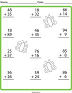 Second Grade Math Worksheets - Twisty Noodle