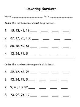 Image result for 2nd grade number sense math worksheets | 2nd ...