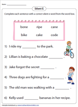 Phonics Worksheets