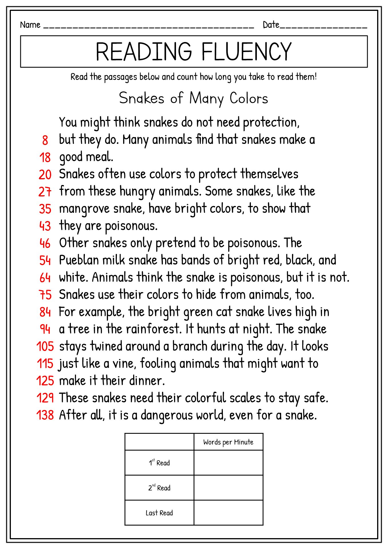 Fluency Reading Passage 2nd Grade A Silly Day Hot Sale | www ...