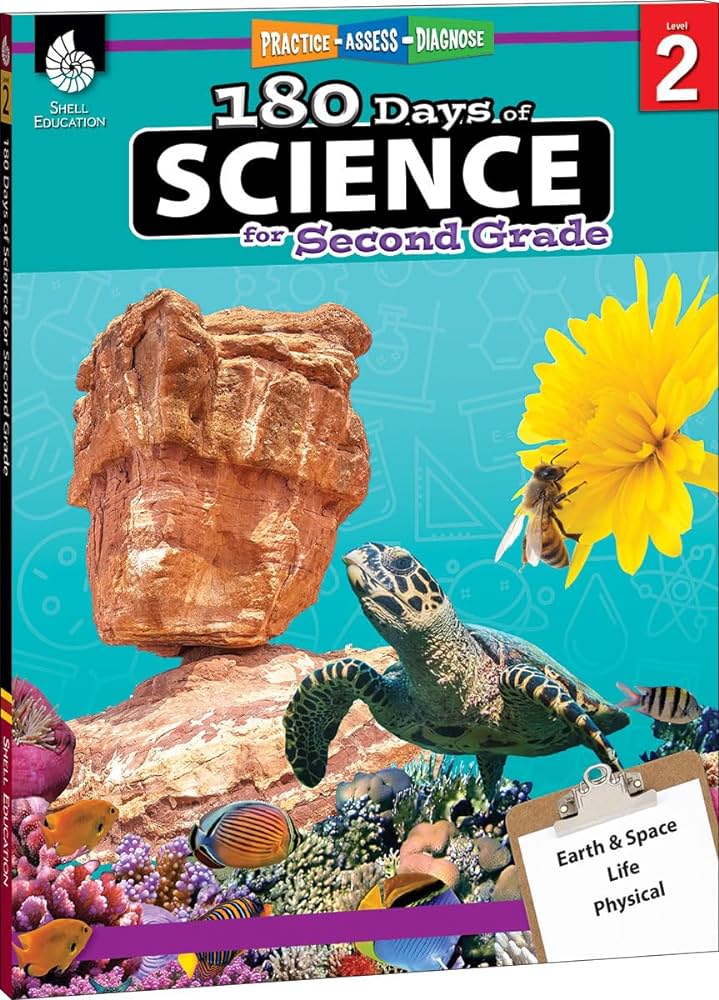 Amazon.com: 180 Days of Science: Grade 2 - Daily Science Workbook ...