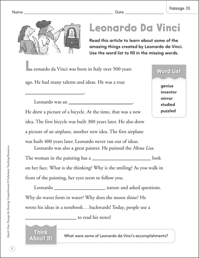 Download 2nd Grade Social Studies Worksheets | Scholastic