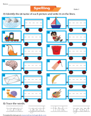 Second Grade Spelling Worksheets
