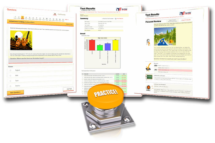 2nd grade standardized test practice worksheet