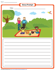 2nd Grade Writing Prompts Worksheets