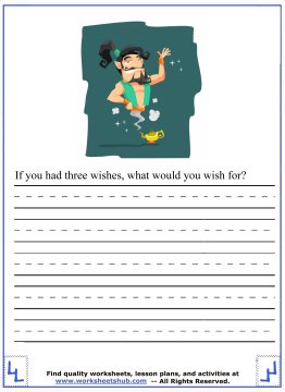 2nd grade writing worksheet pdf