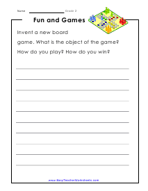2nd Grade Writing Worksheets