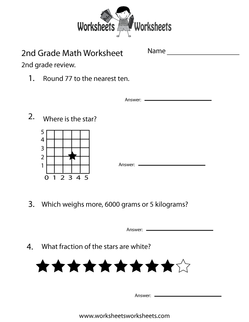 2nd math to print