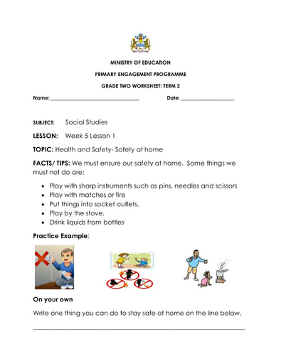 Grade 2 - Worksheets - Social Studies