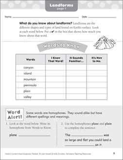 2nd social studies sheets