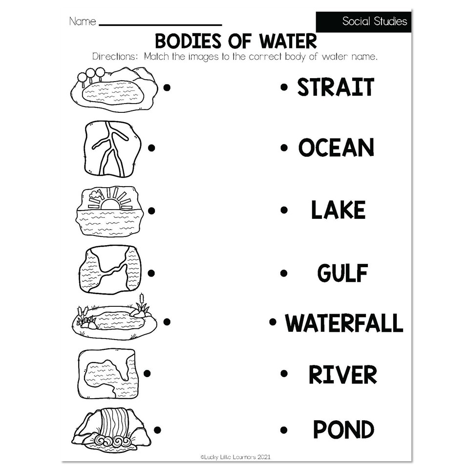 2nd social studies worksheet