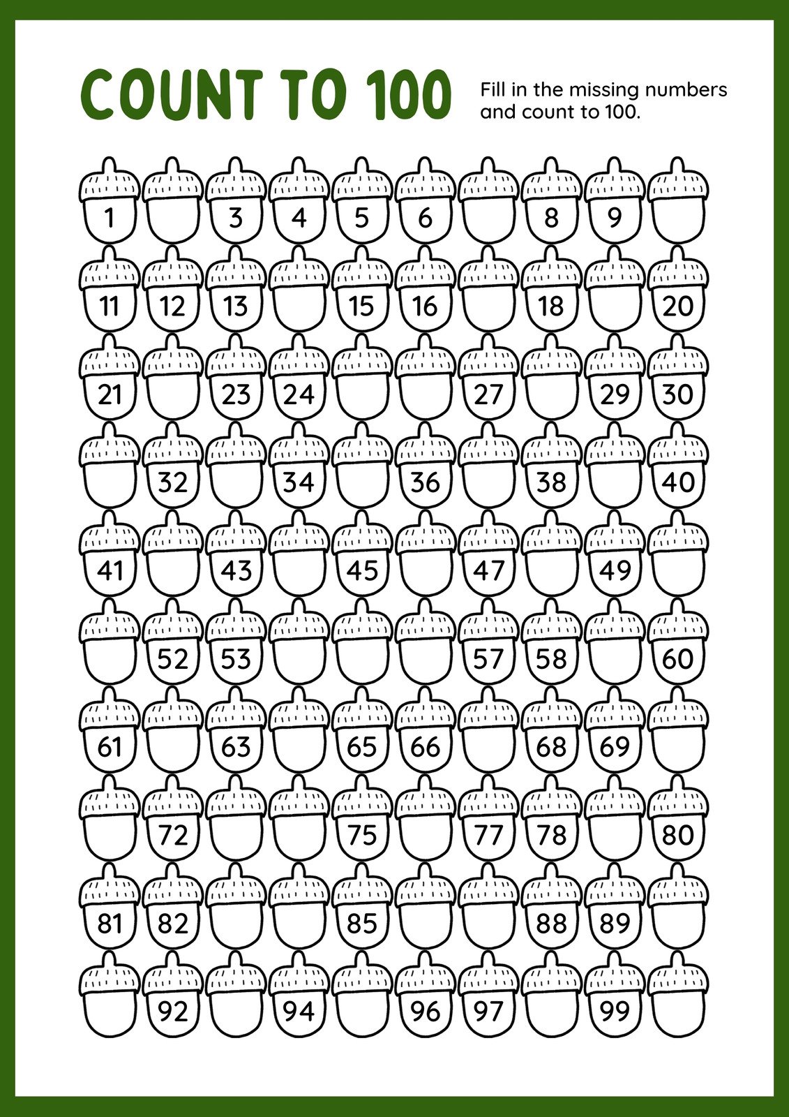 2th grade worksheet