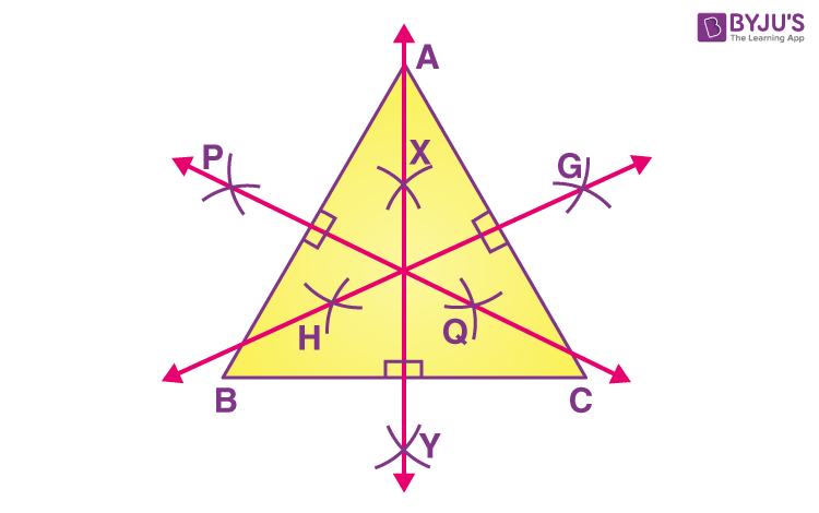 Perpendicular Bisector - Definition, Properties, Construction nd ...