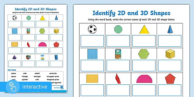 ? White Rose Maths Supporting Y2: Recognise 2D and 3D Shapes