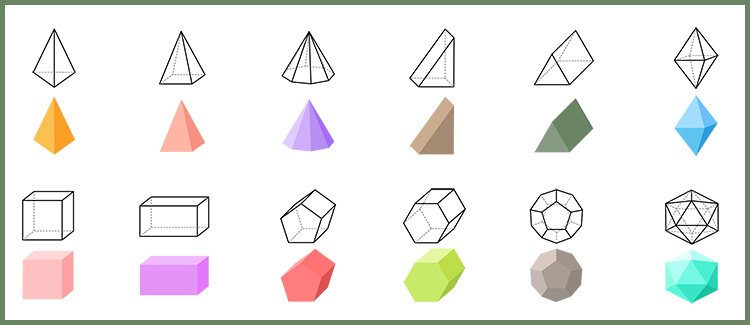 2nd grade geometry worksheets — 3-D shapes