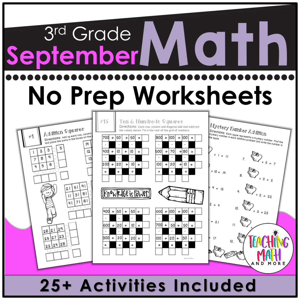 3 grade back to school