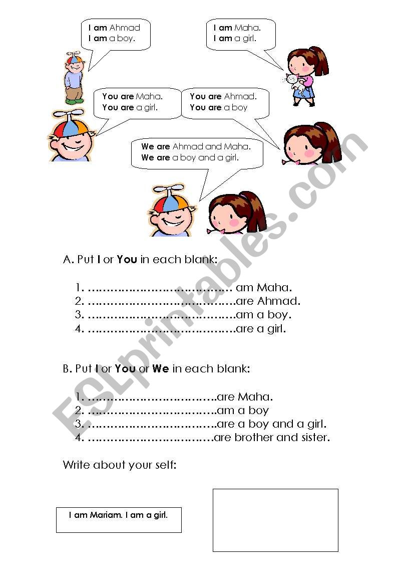 Grade 3 Grammar - ESL worksheet by Maha