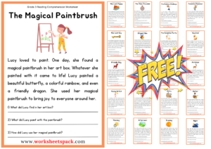 Grade 3 Reading Comprehension Worksheets - worksheetspack