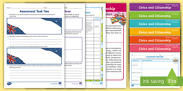 Three Levels of Government Worksheet (teacher made) 