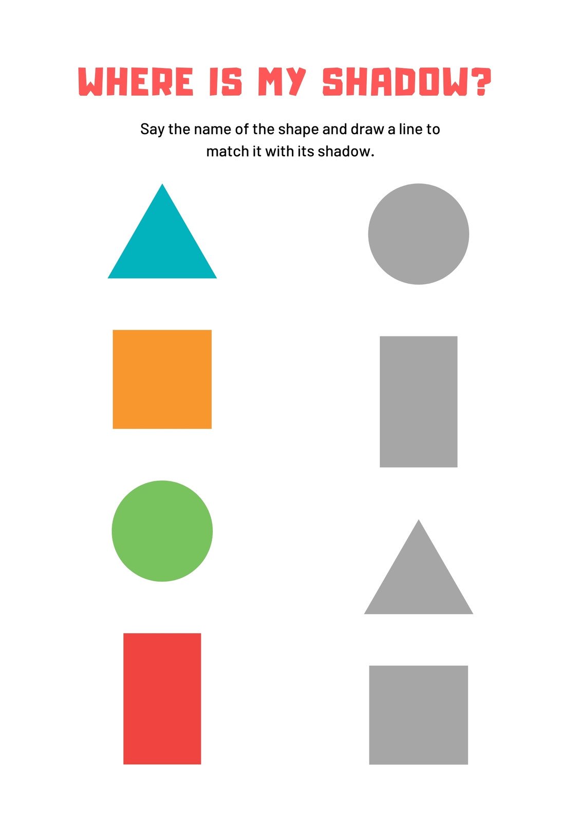 Free custom printable preschool worksheet templates 