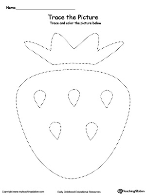 Preschool Drawing Printable Worksheets | MyTeachingStation.com