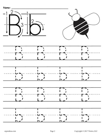 FREE Preschool Letter B Worksheets and Printables Ages 3-4 Years ...