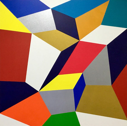 Colourful 3D Shapes by Peter Taylor