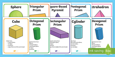 What Is a 3D Shape? - Types of 3D shapes - Twinkl