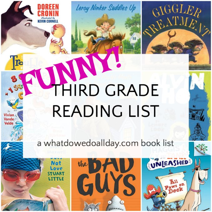 Funny 3rd Grade Books that Kids Love!