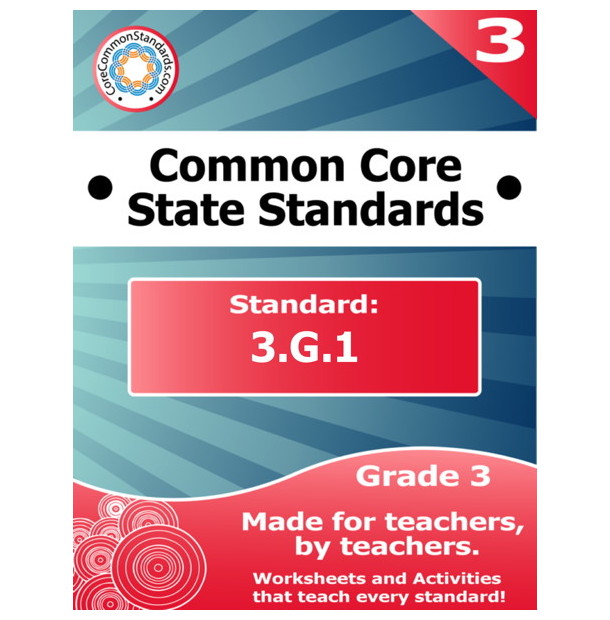 3.G.1 Third Grade Common Core Bundle