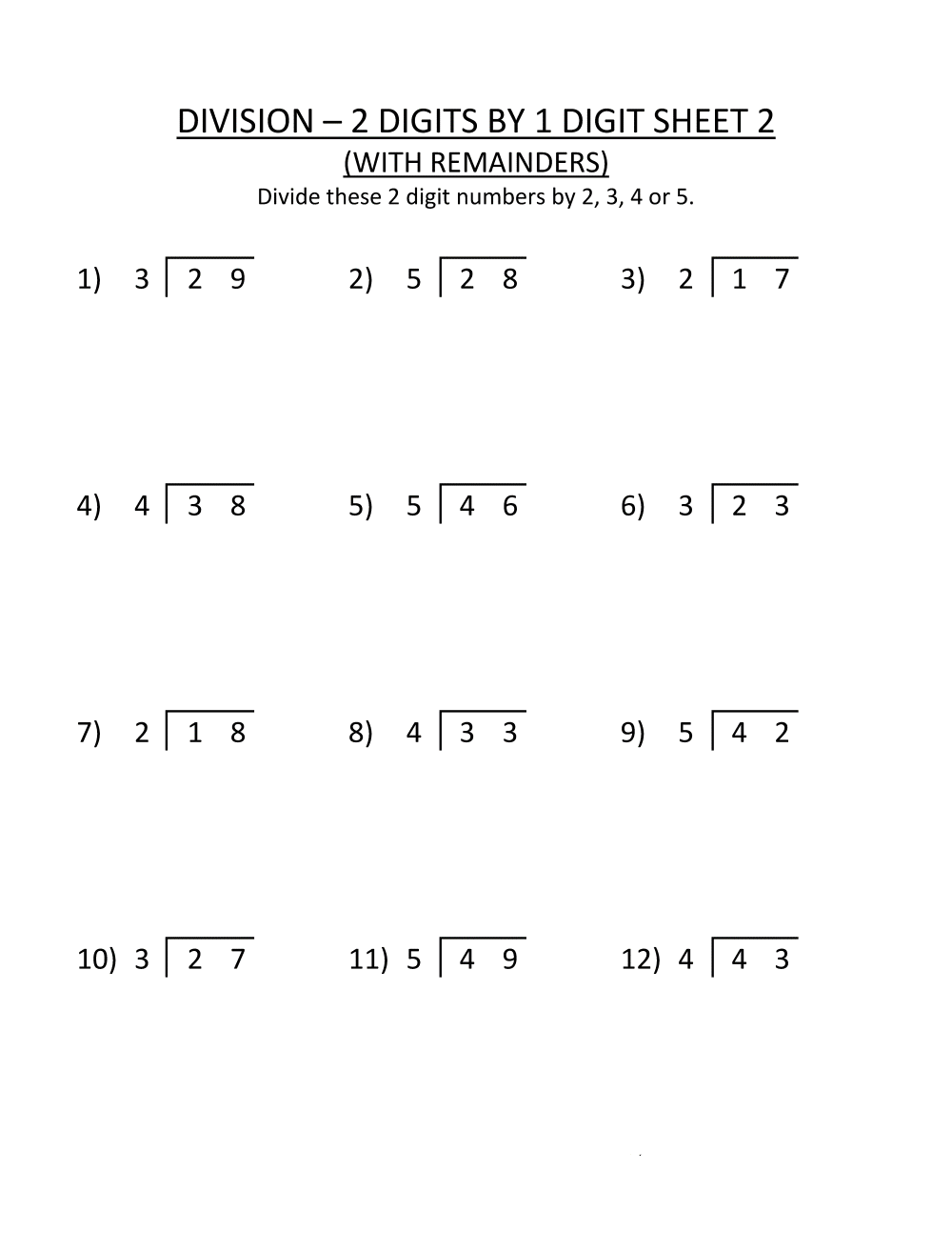 3rd grade division worksheet 3