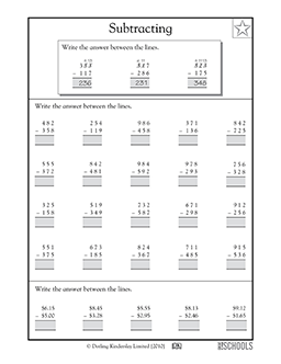 Subtraction with 3-digit numbers #2 | 2nd grade, 3rd grade Math ...