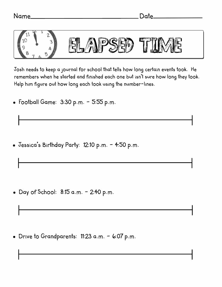 Elapsed Time | Scribd | Time worksheets, Elapsed time worksheets ...