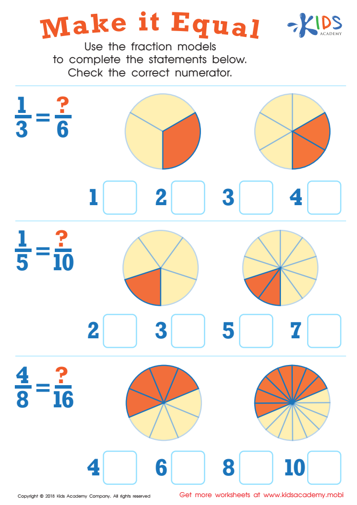3rd grade fractions worksheet pdf