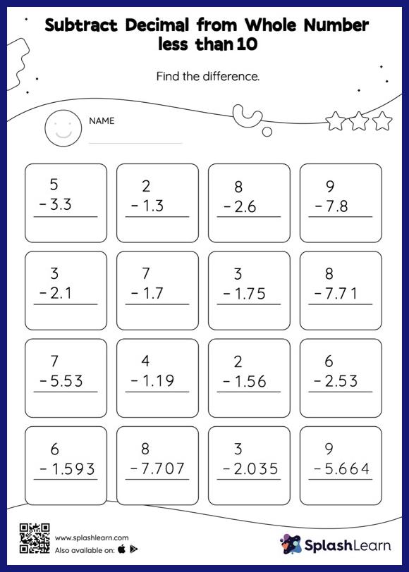Free Printable Math Worksheets for Kids Online | SplashLearn ...