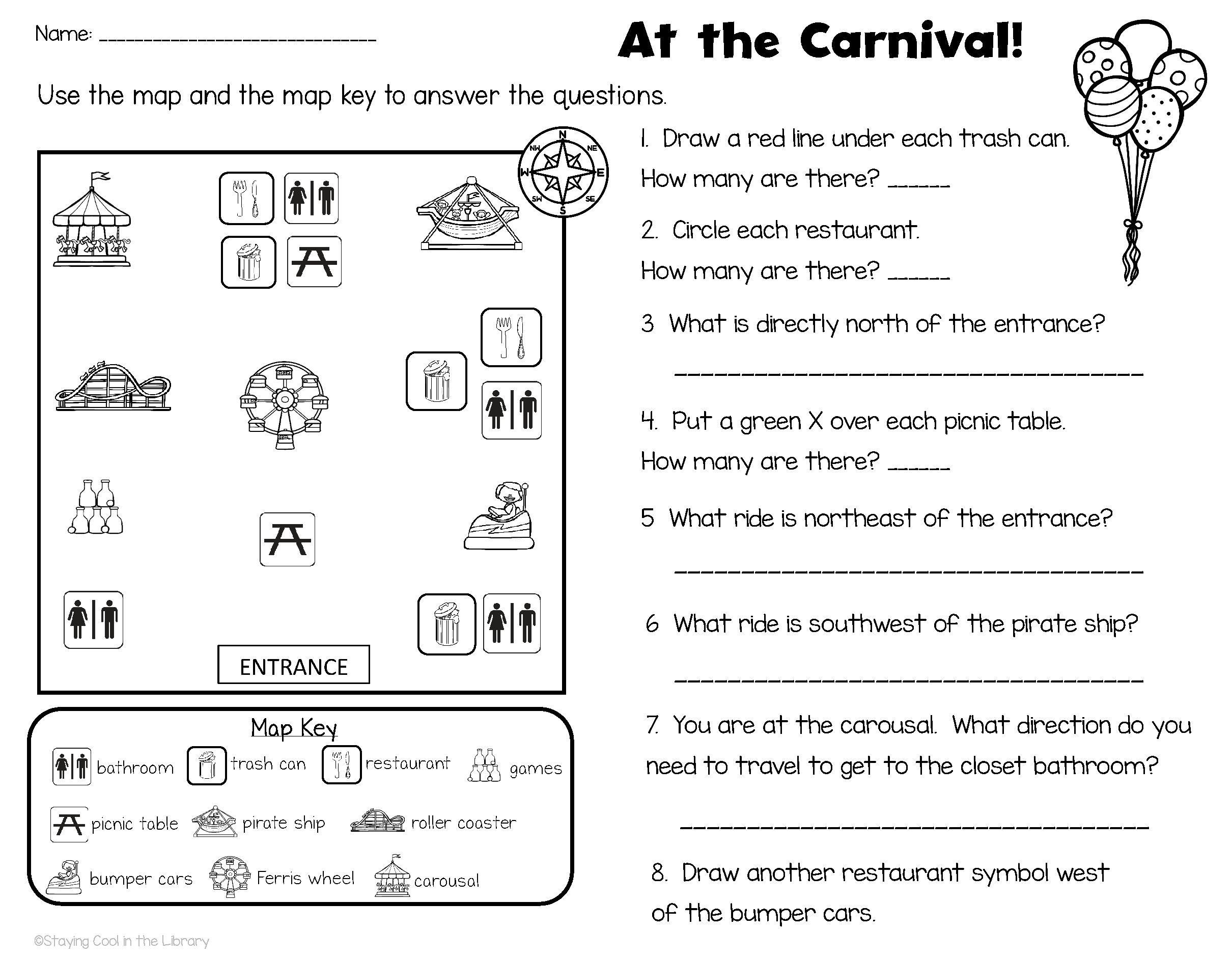 Map Skills - Printables and Worksheets - Make Your Own Map ...