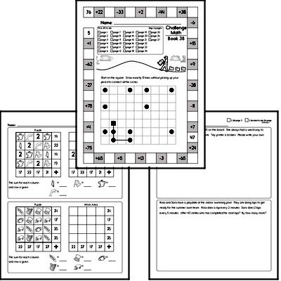 3rd grade math review worksheet