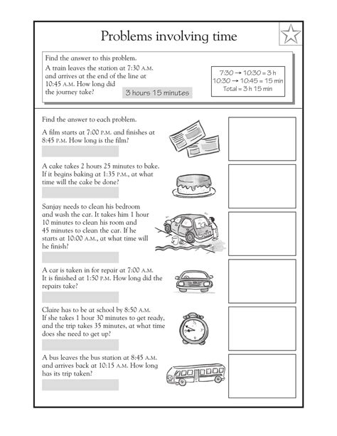 Word Problems For Third Graders