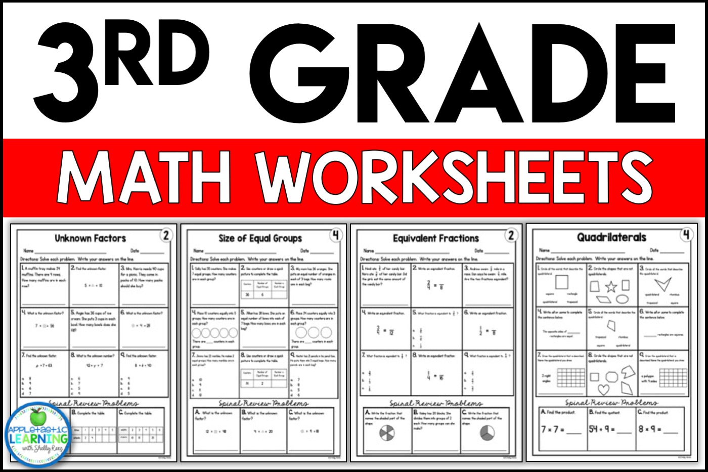 3rd grade math worksheet