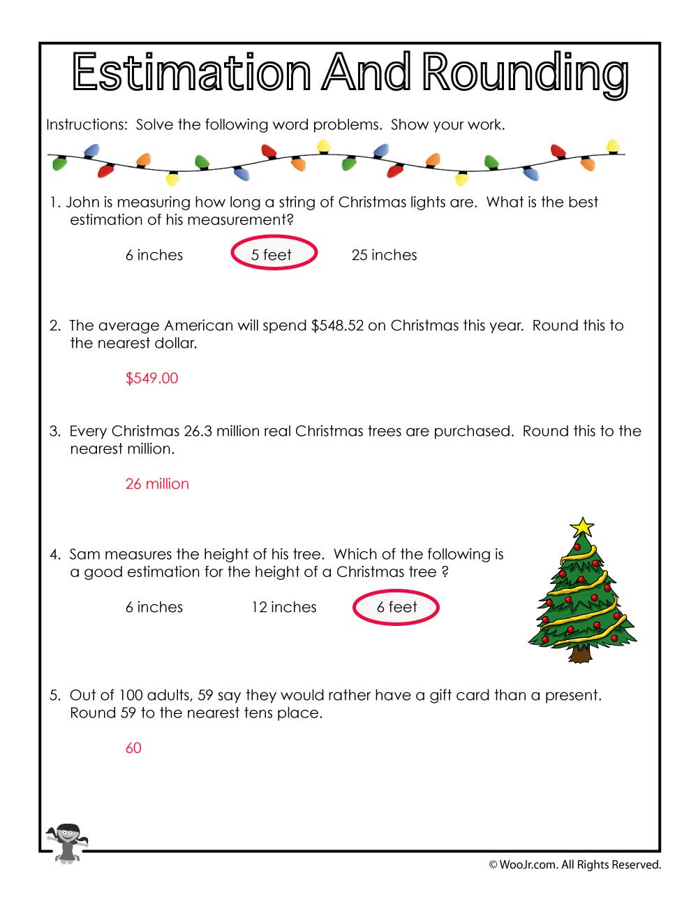 3rd grade multiplication worksheet for christmas