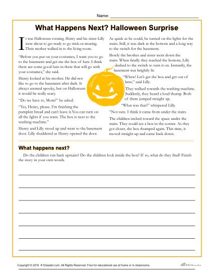 3rd grade reading comprehension worksheet k12reader