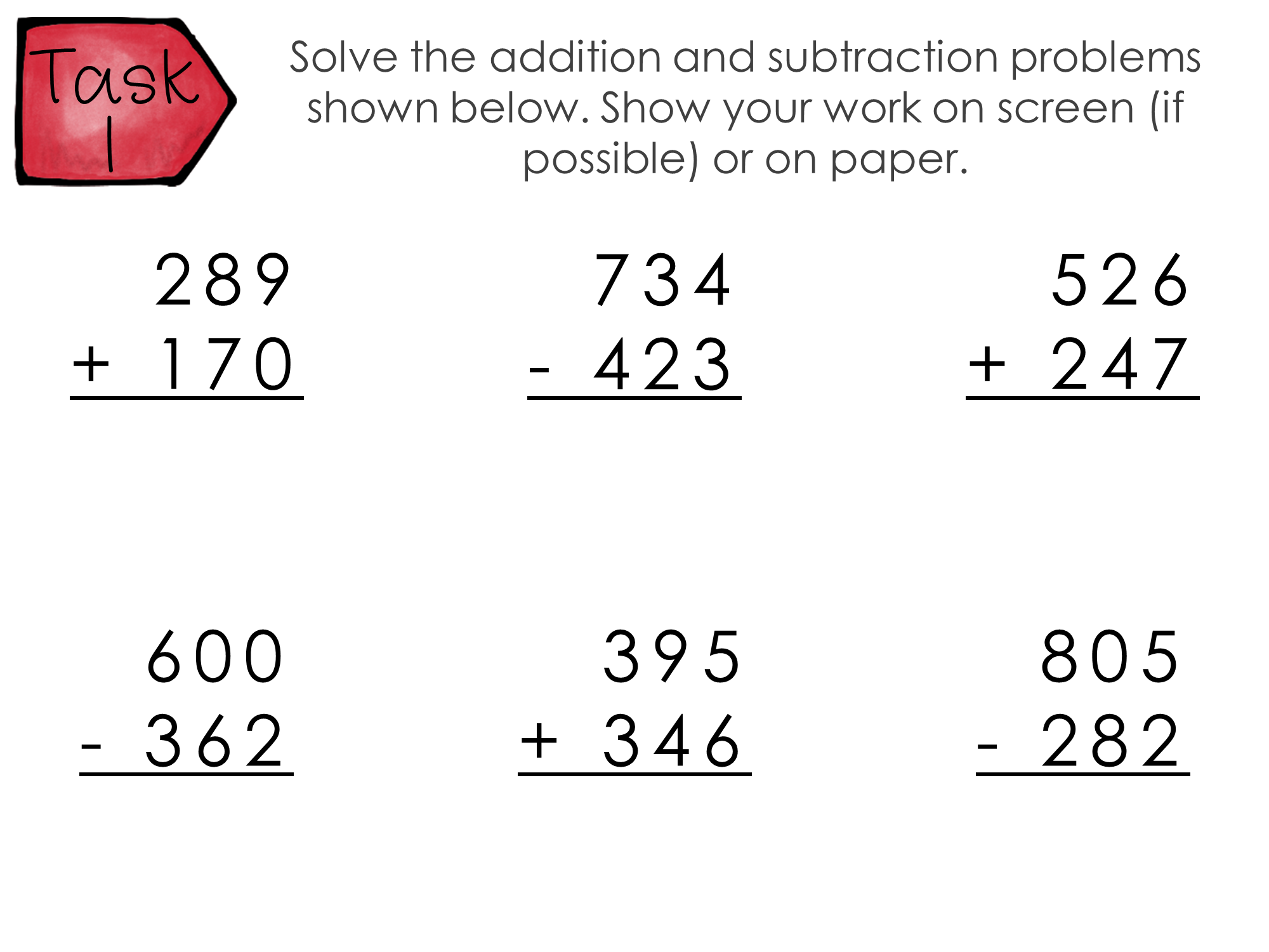 3rd Grade Math - Kaye Robinette - Vonore Elementary School